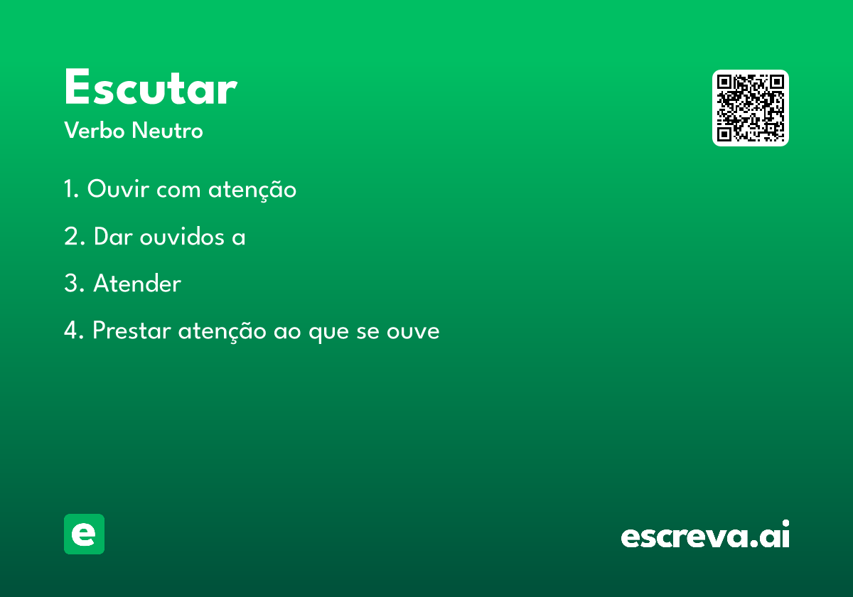 escutar