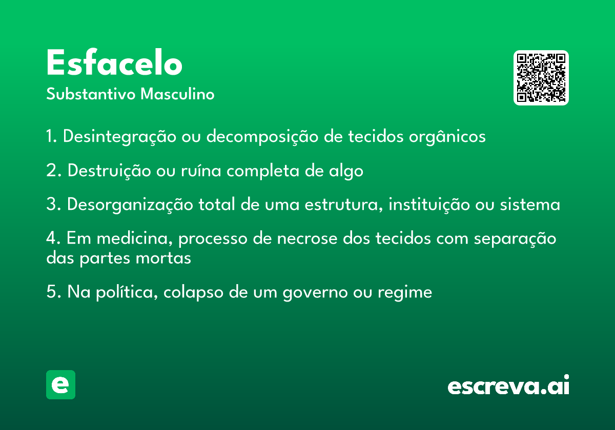 esfacelo