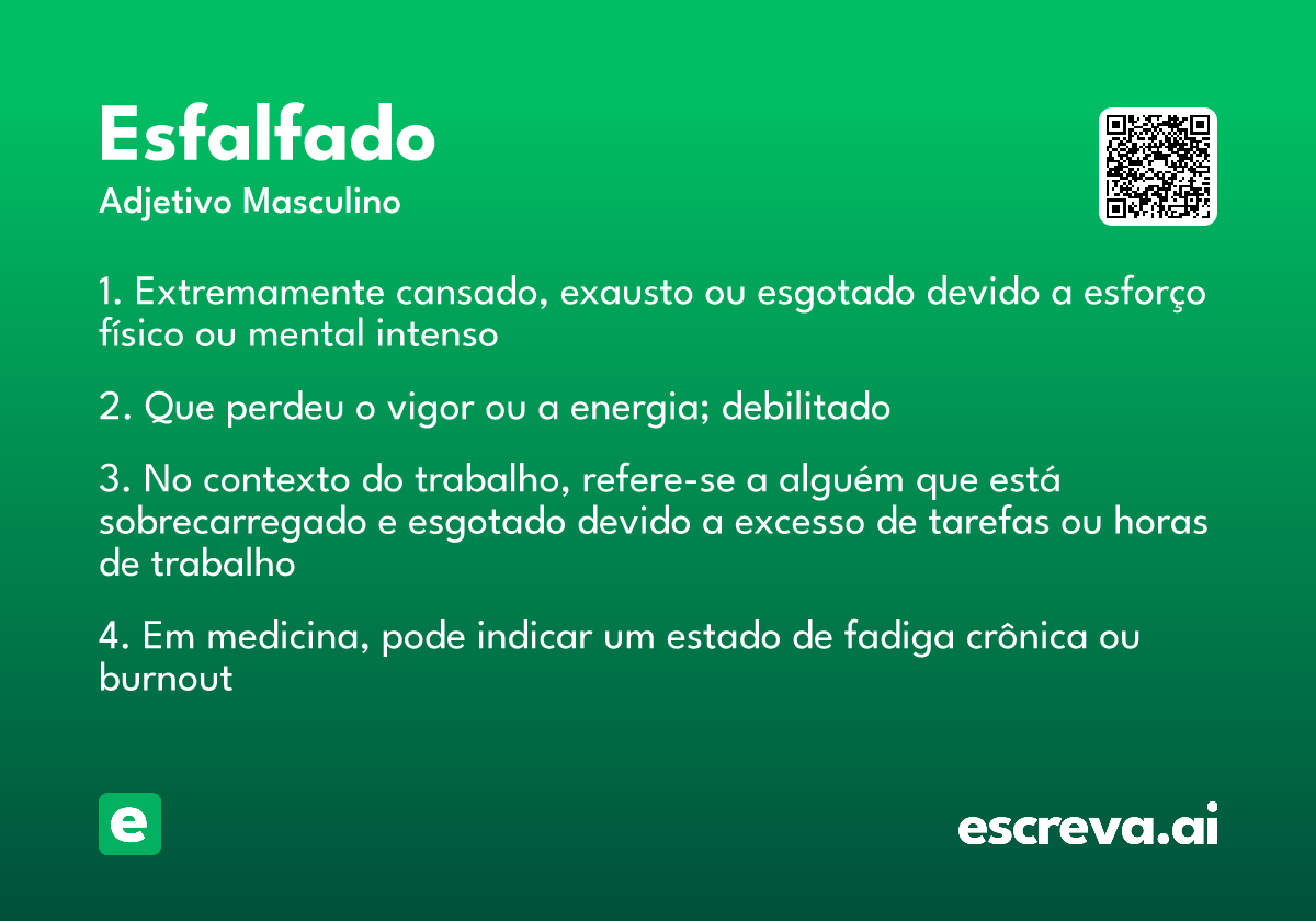 esfalfado