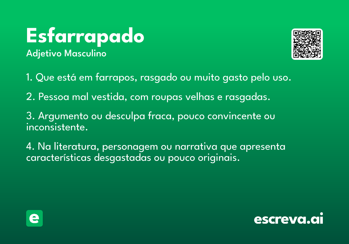 esfarrapado