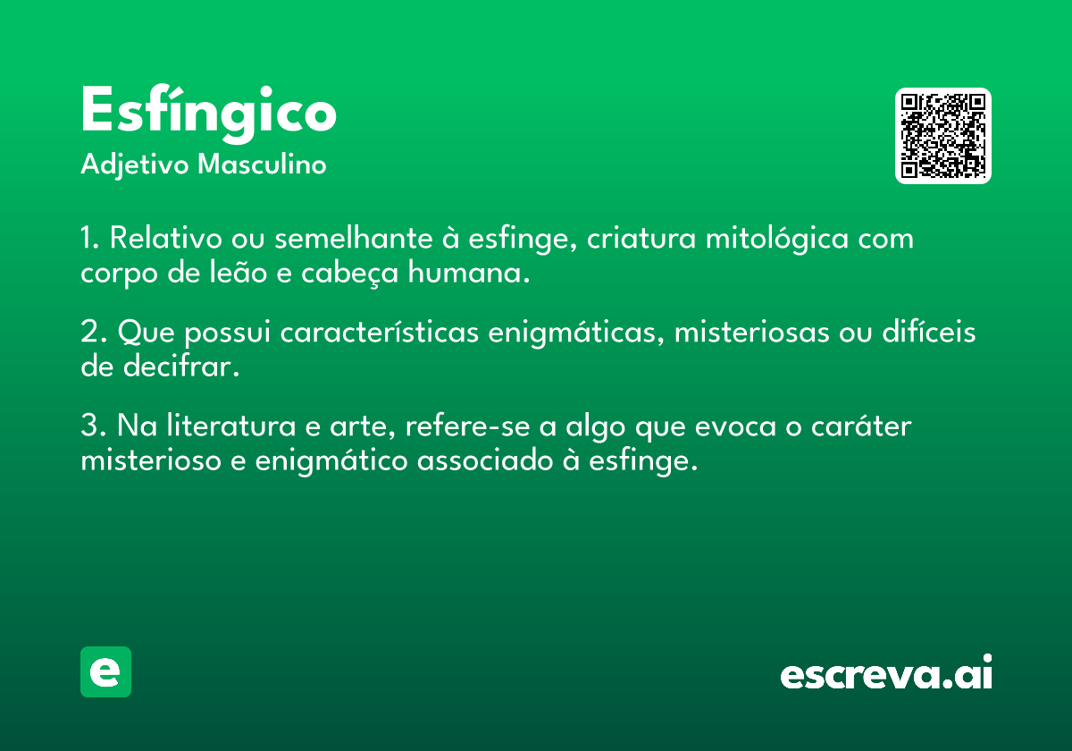esfíngico
