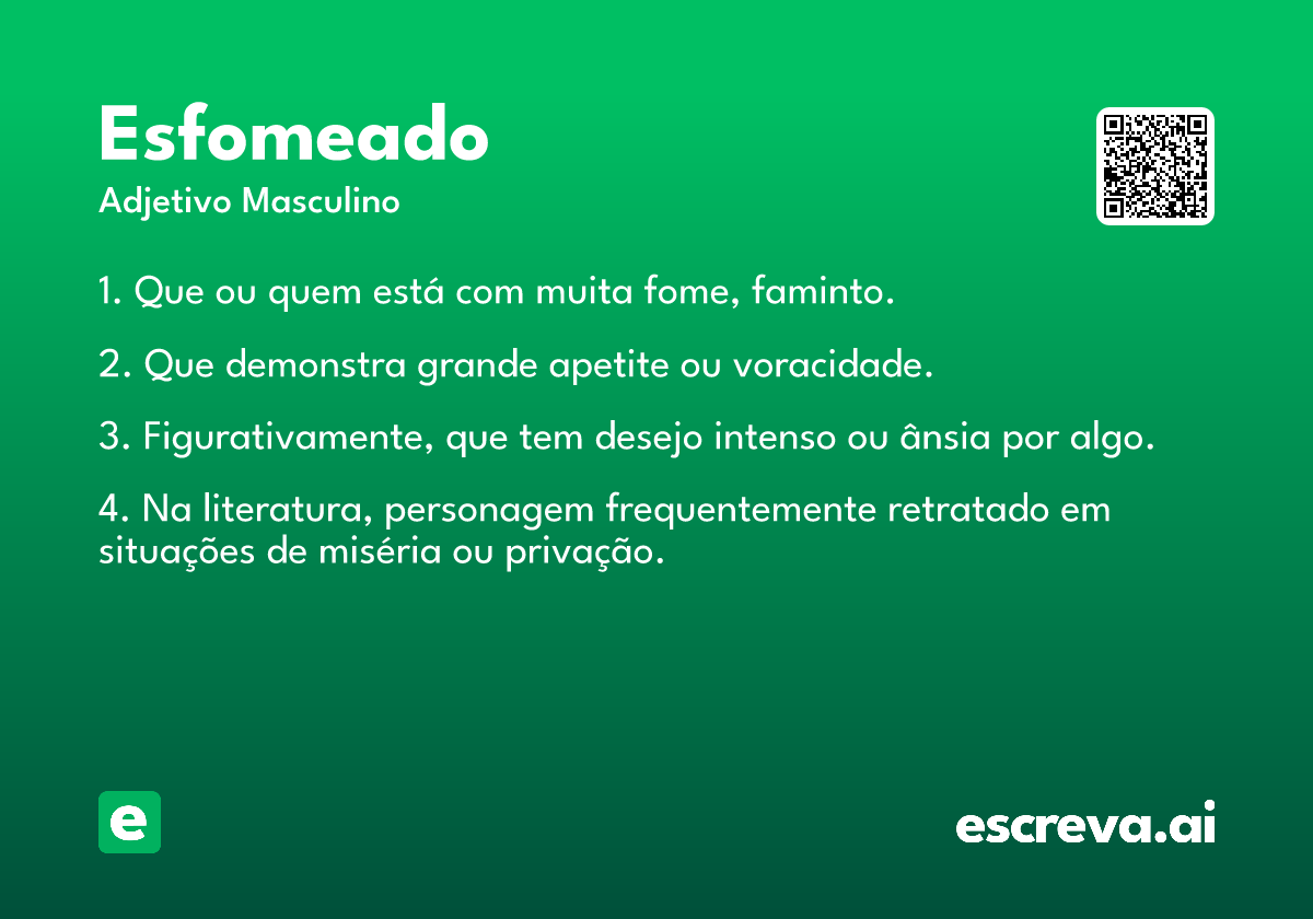 esfomeado