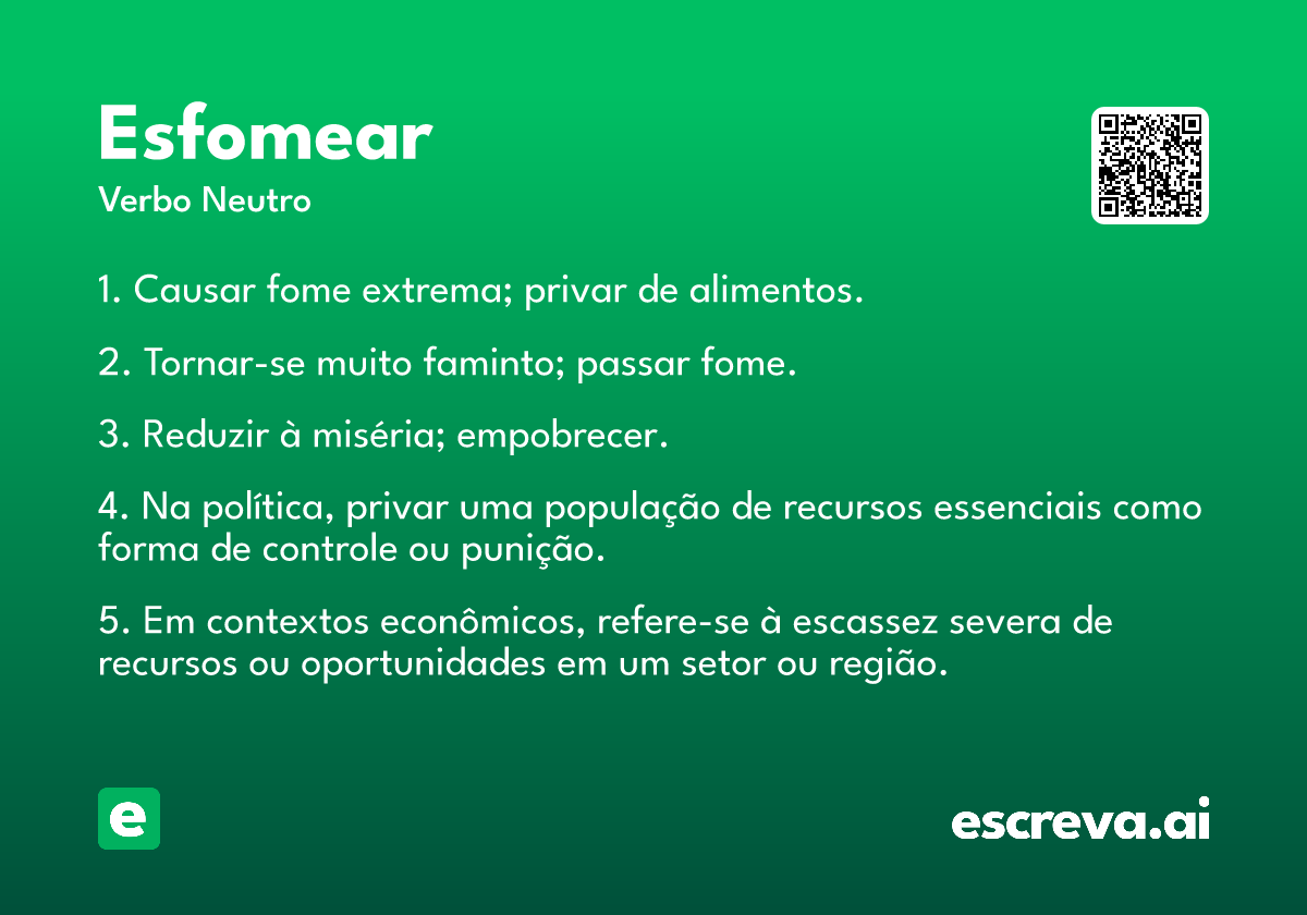 esfomear