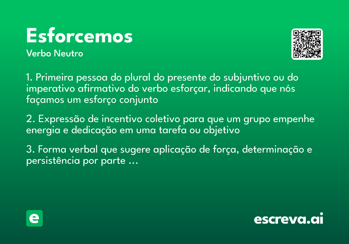 esforcemos
