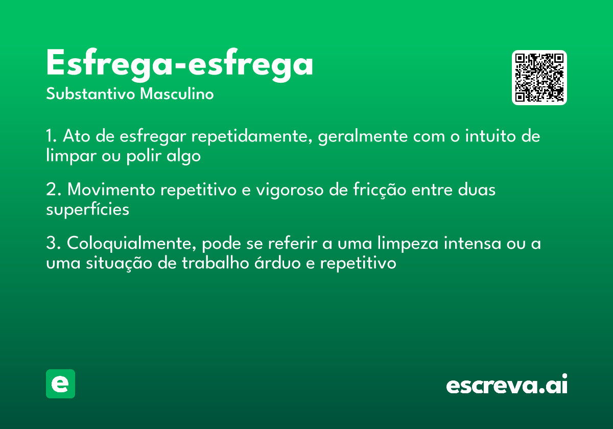 esfrega-esfrega