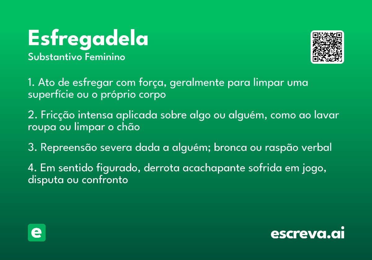 esfregadela
