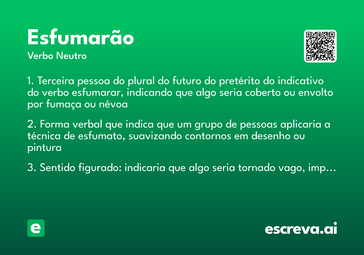 esfumarão