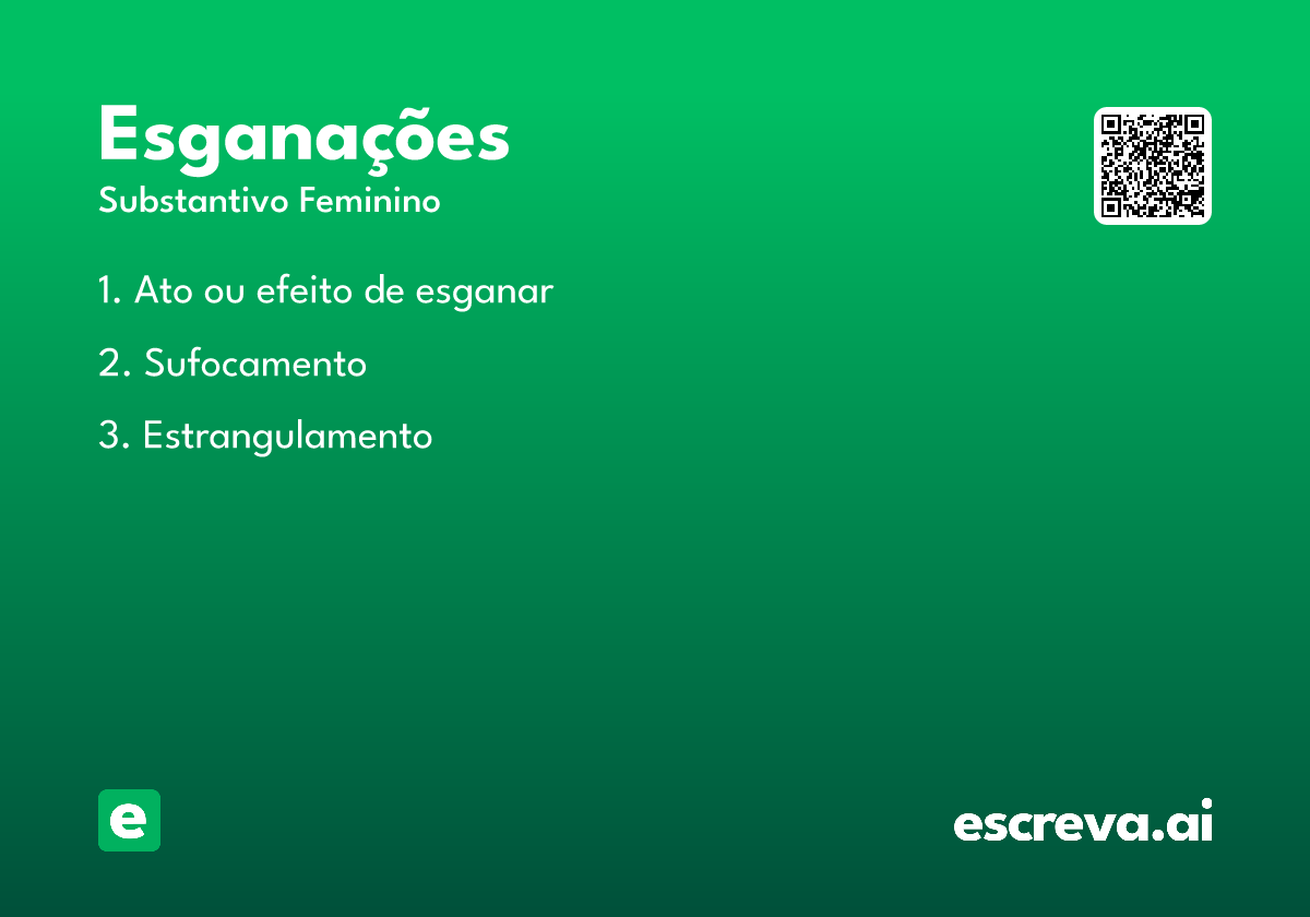 esganações