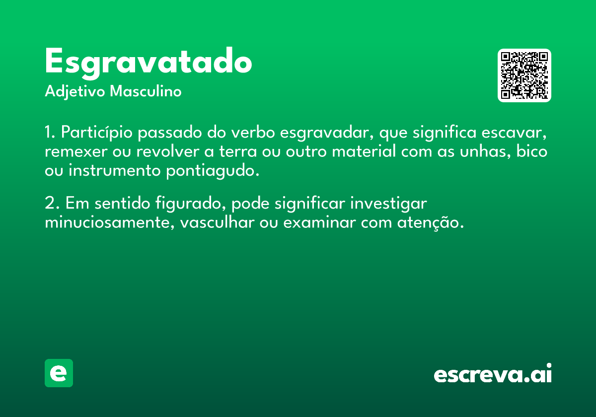 esgravatado