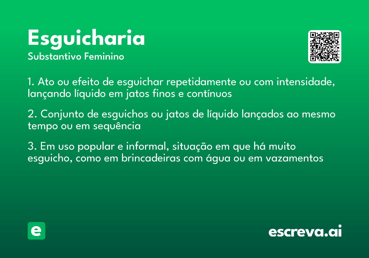 esguicharia