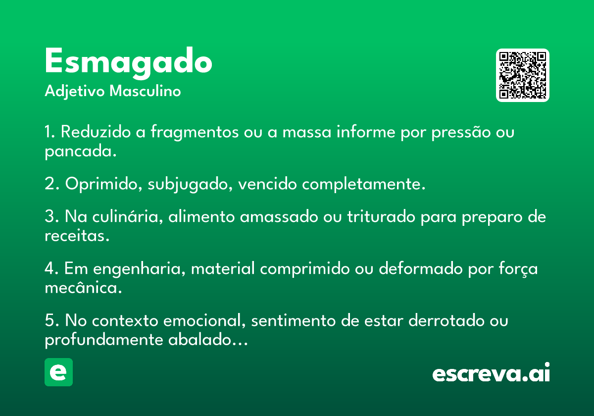 esmagado