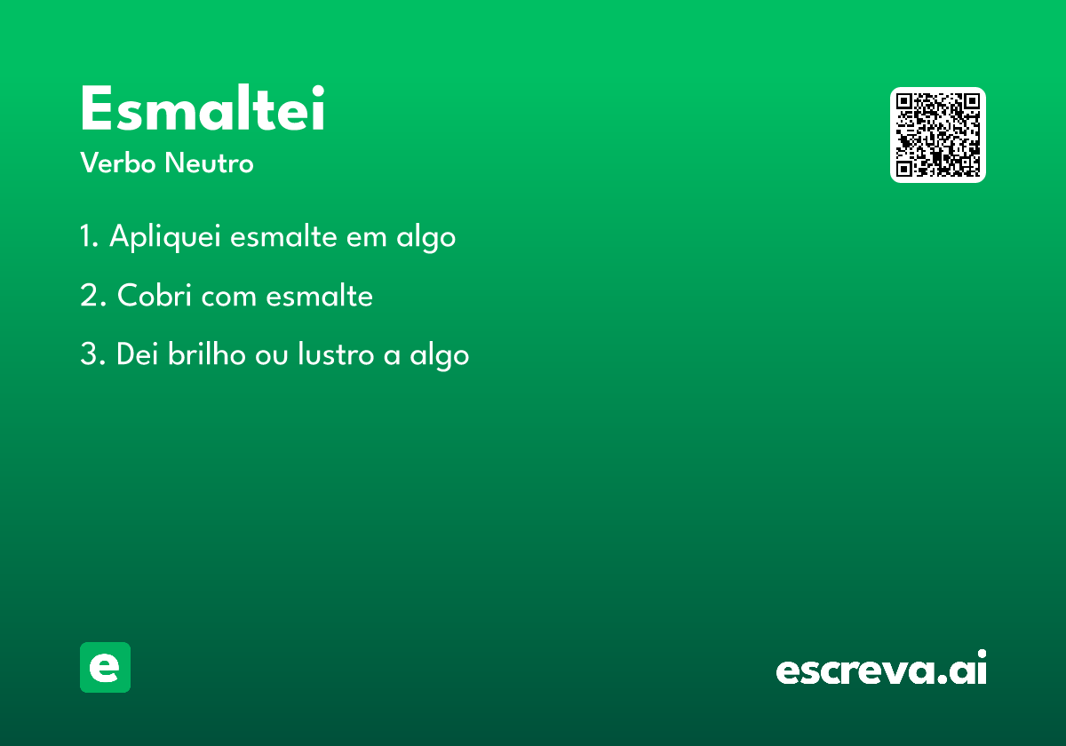 esmaltei