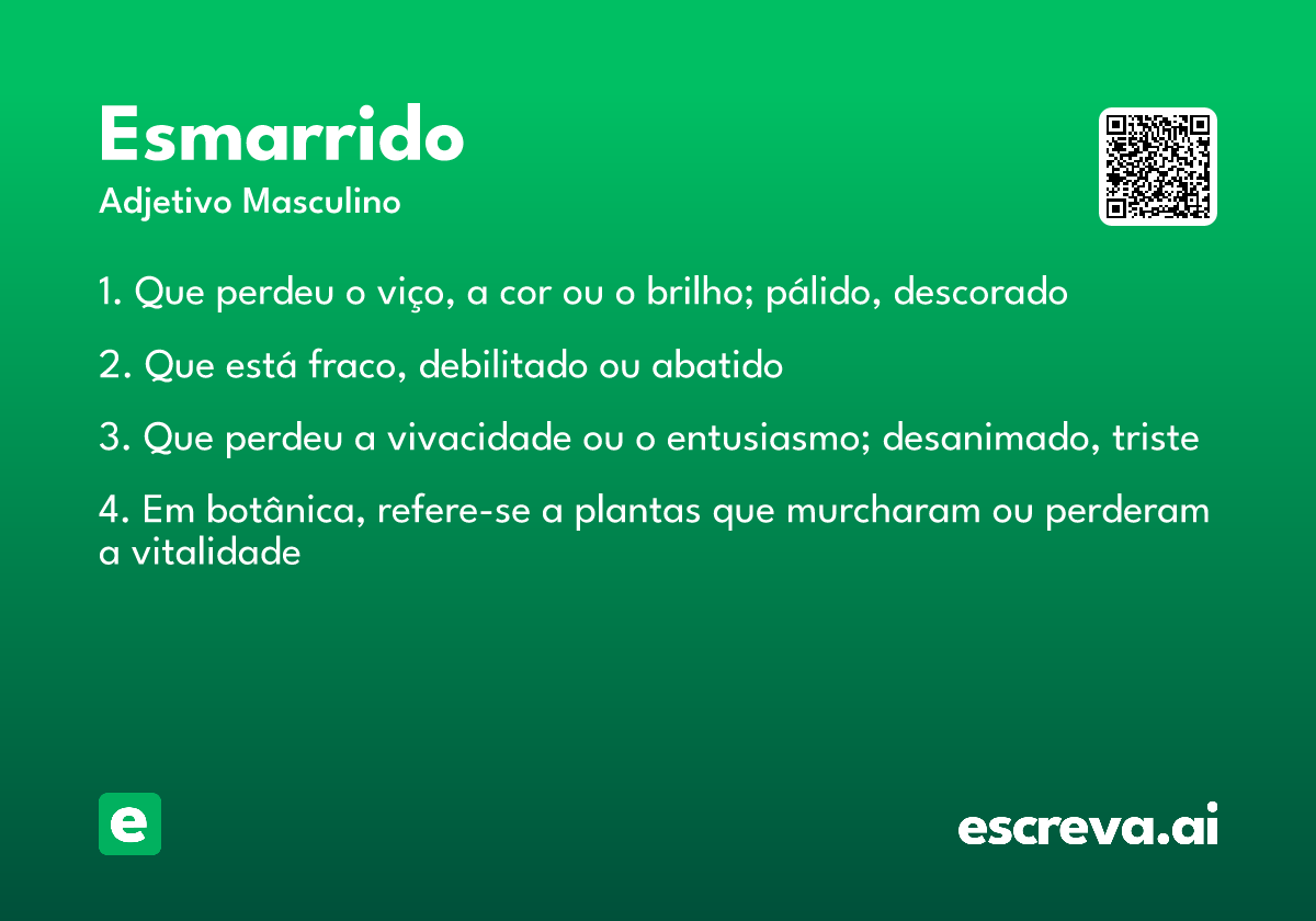 esmarrido
