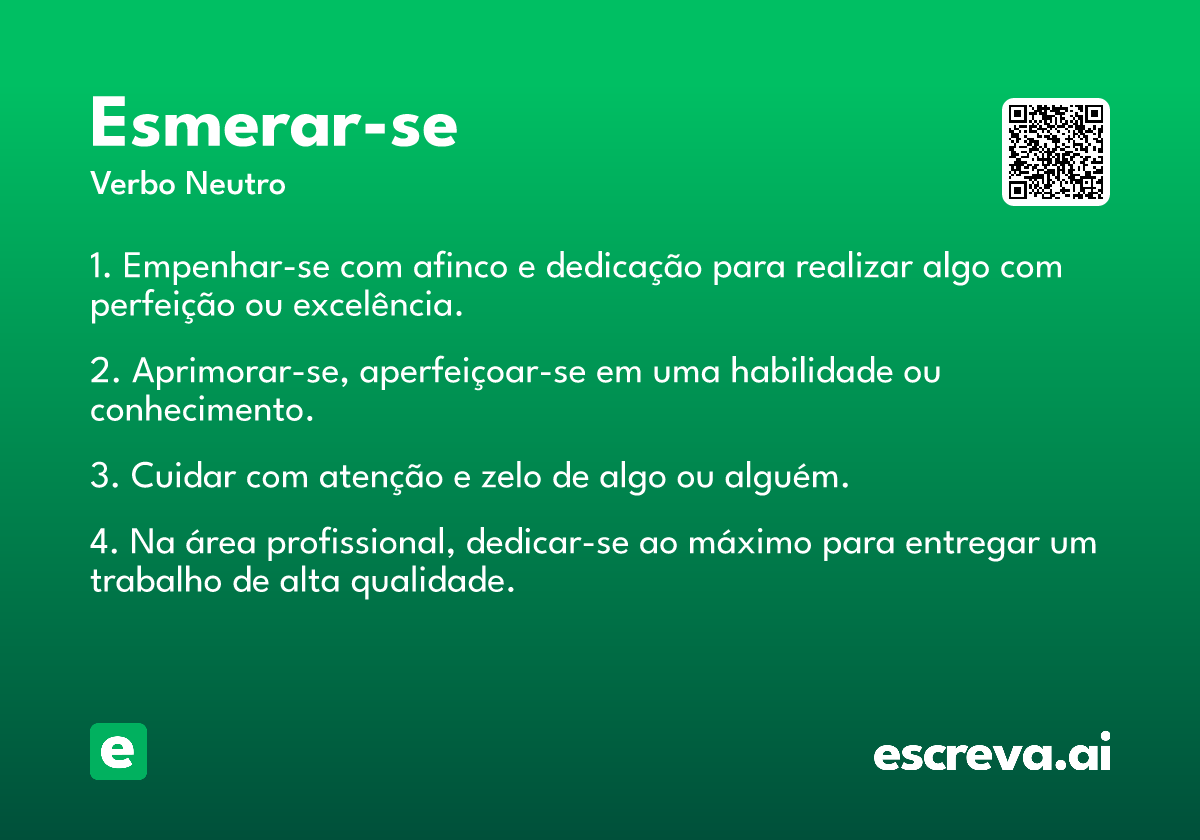 esmerar-se