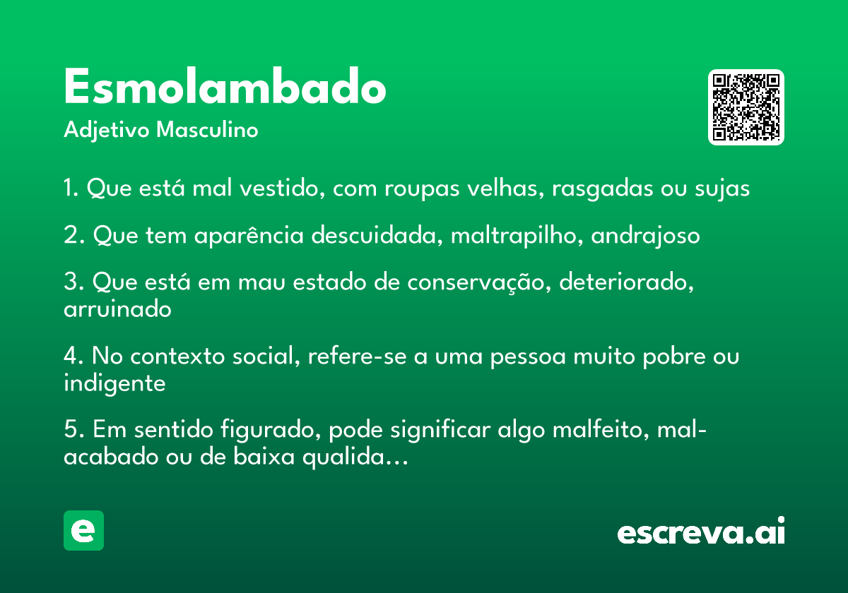 esmolambado