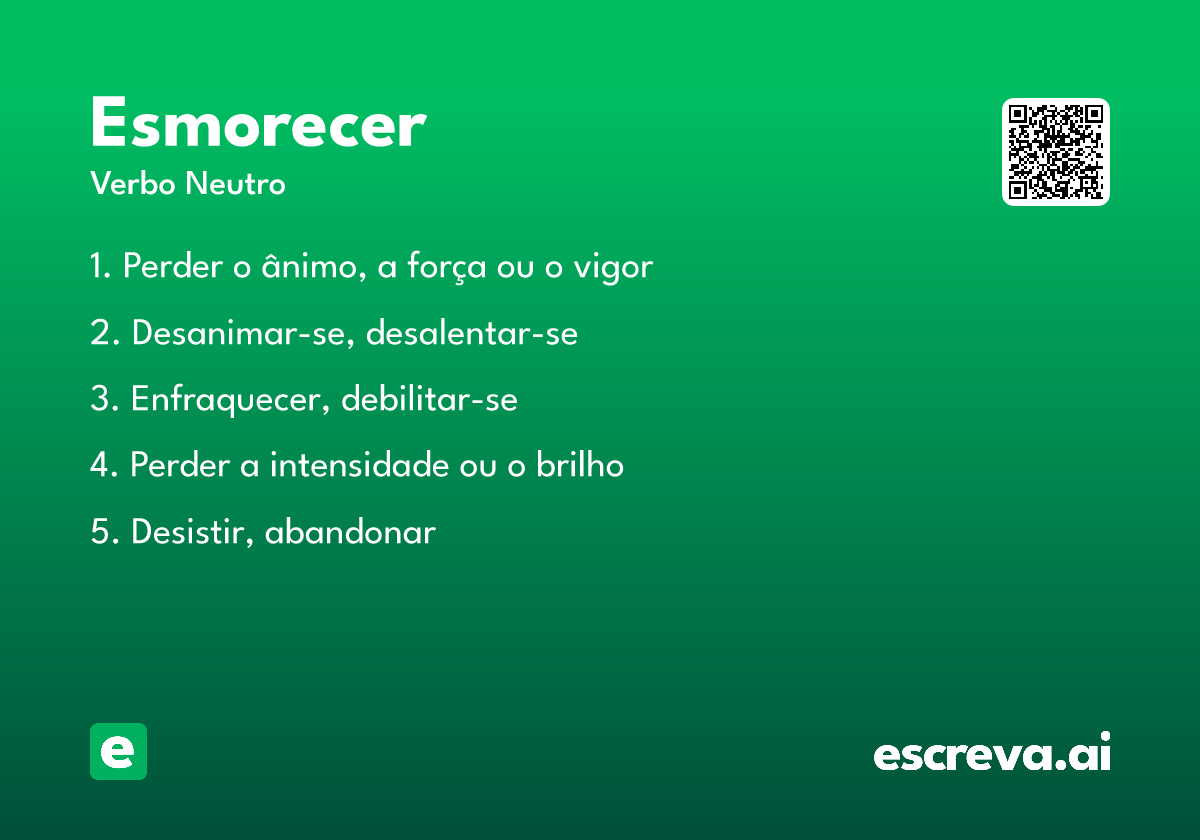 esmorecer