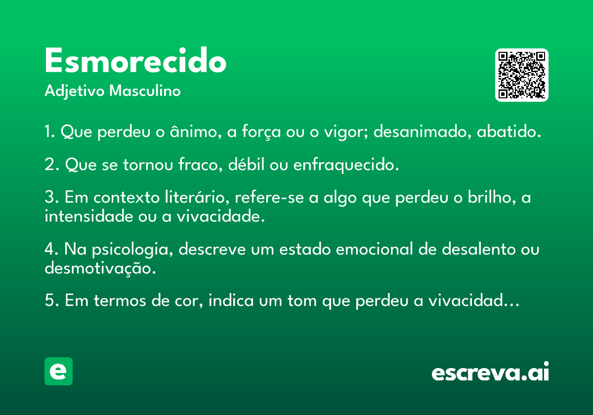 esmorecido