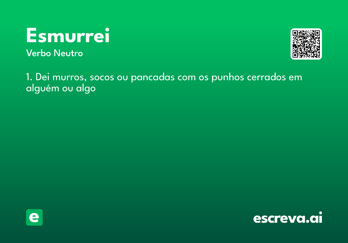 esmurrei