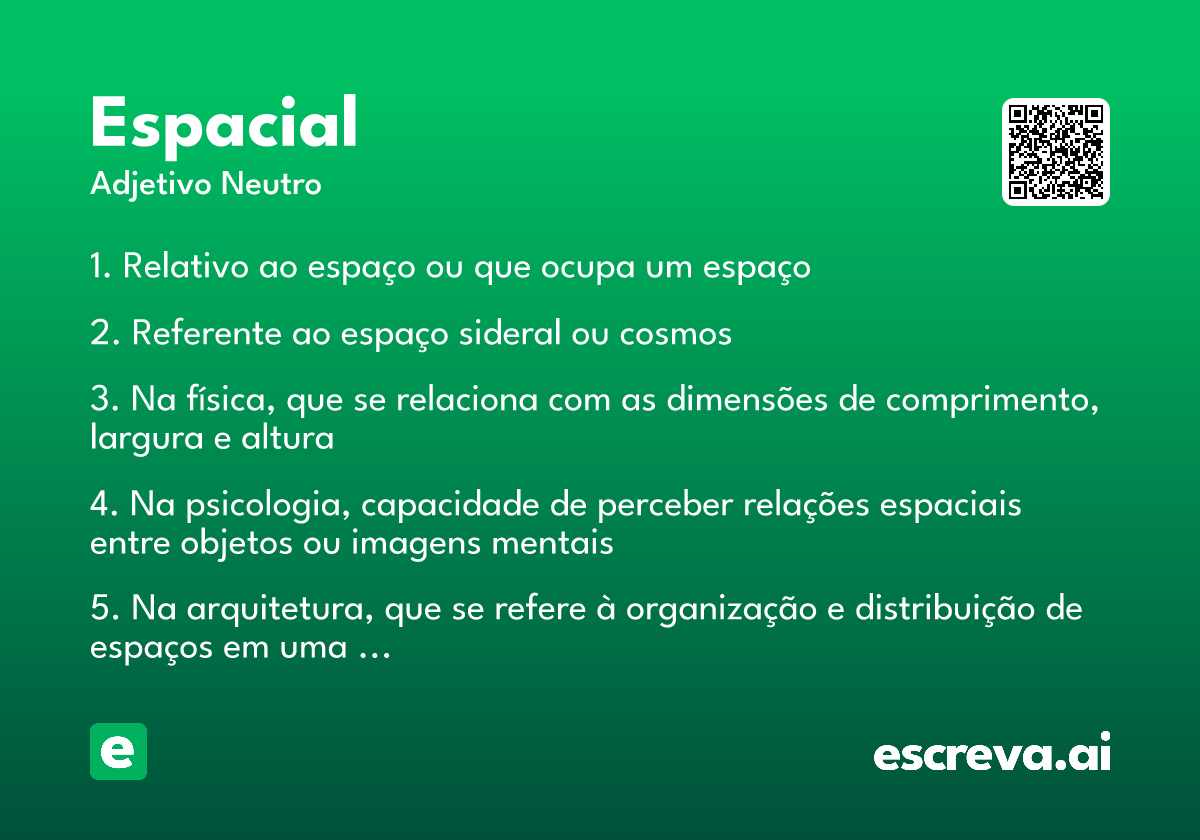 espacial