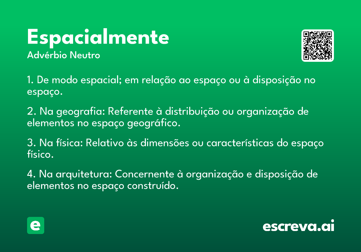 espacialmente