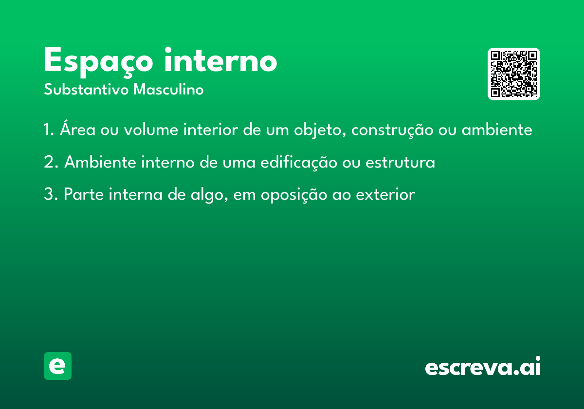 espaço interno