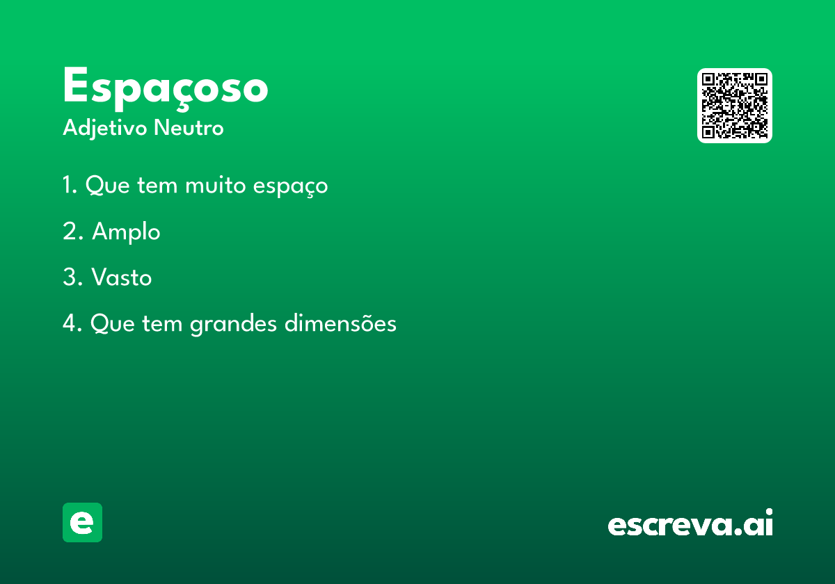 espaçoso