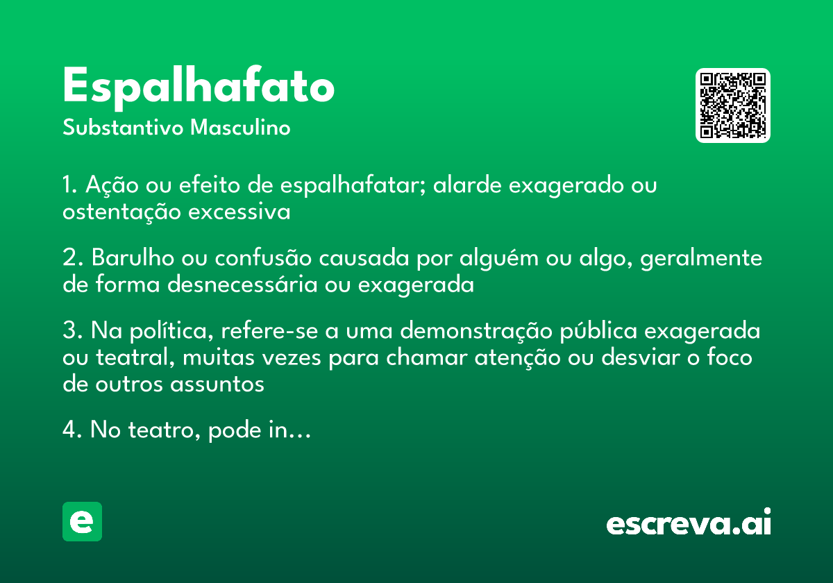 espalhafato