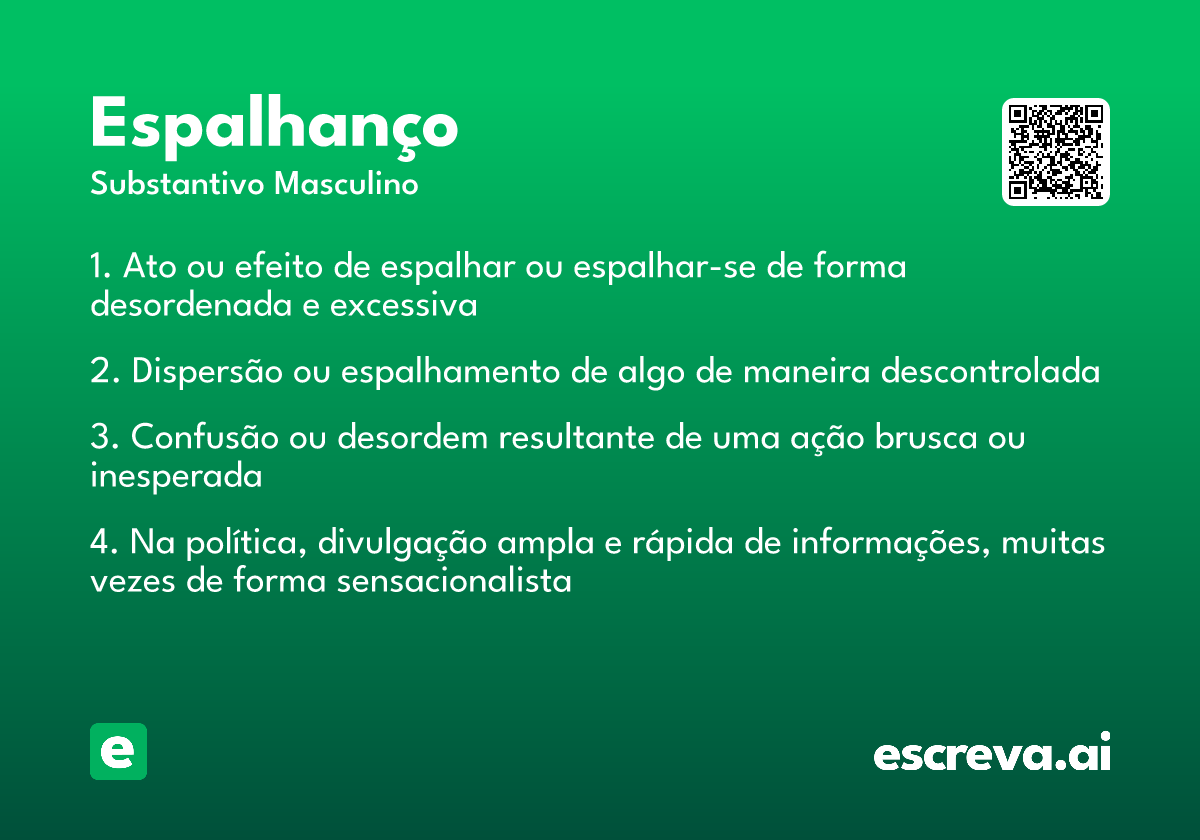 espalhanço