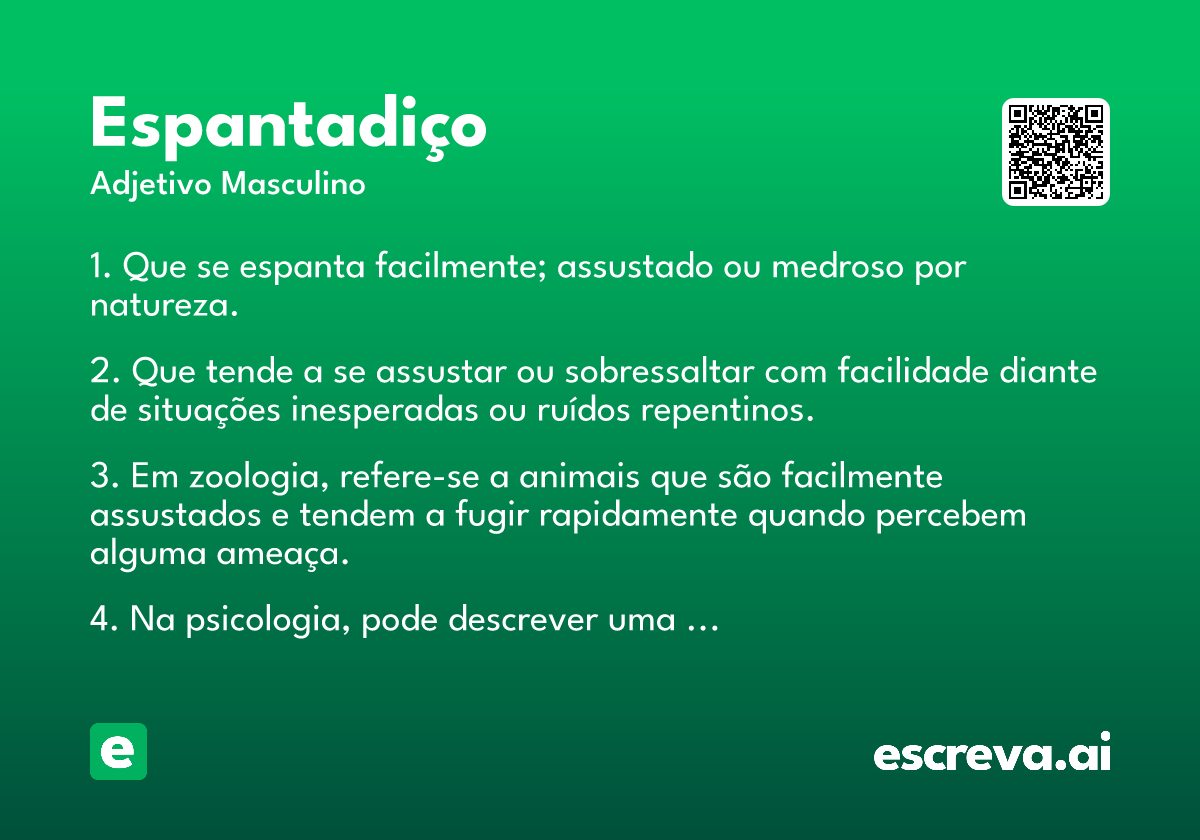 espantadiço