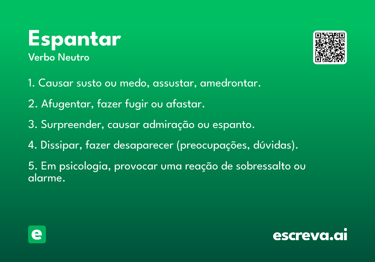 espantar