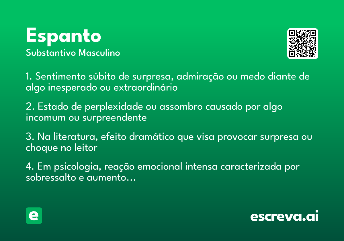 espanto