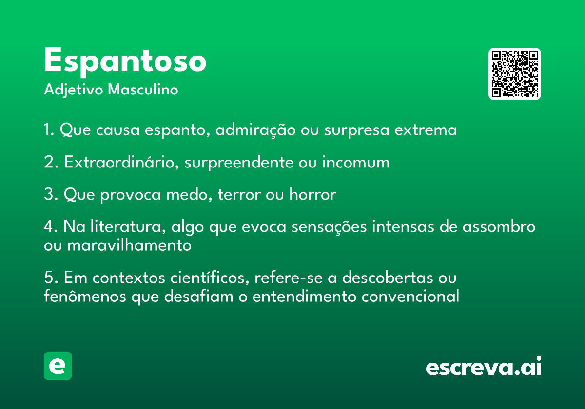 espantoso