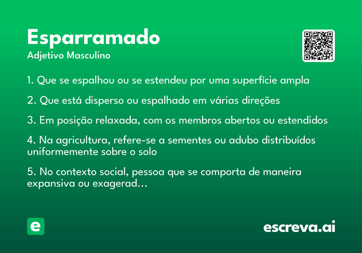 esparramado