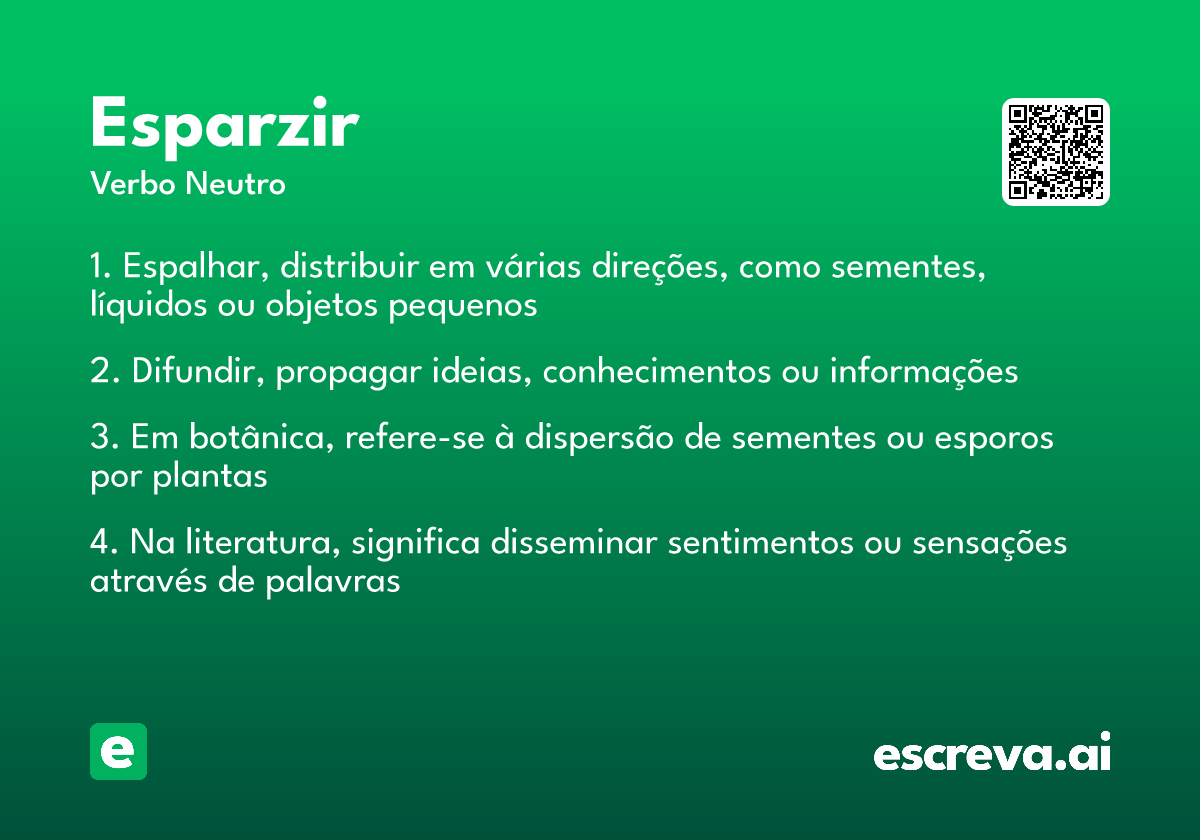 esparzir