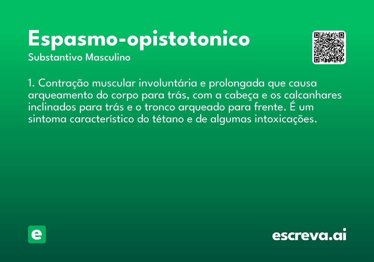 espasmo-opistotonico