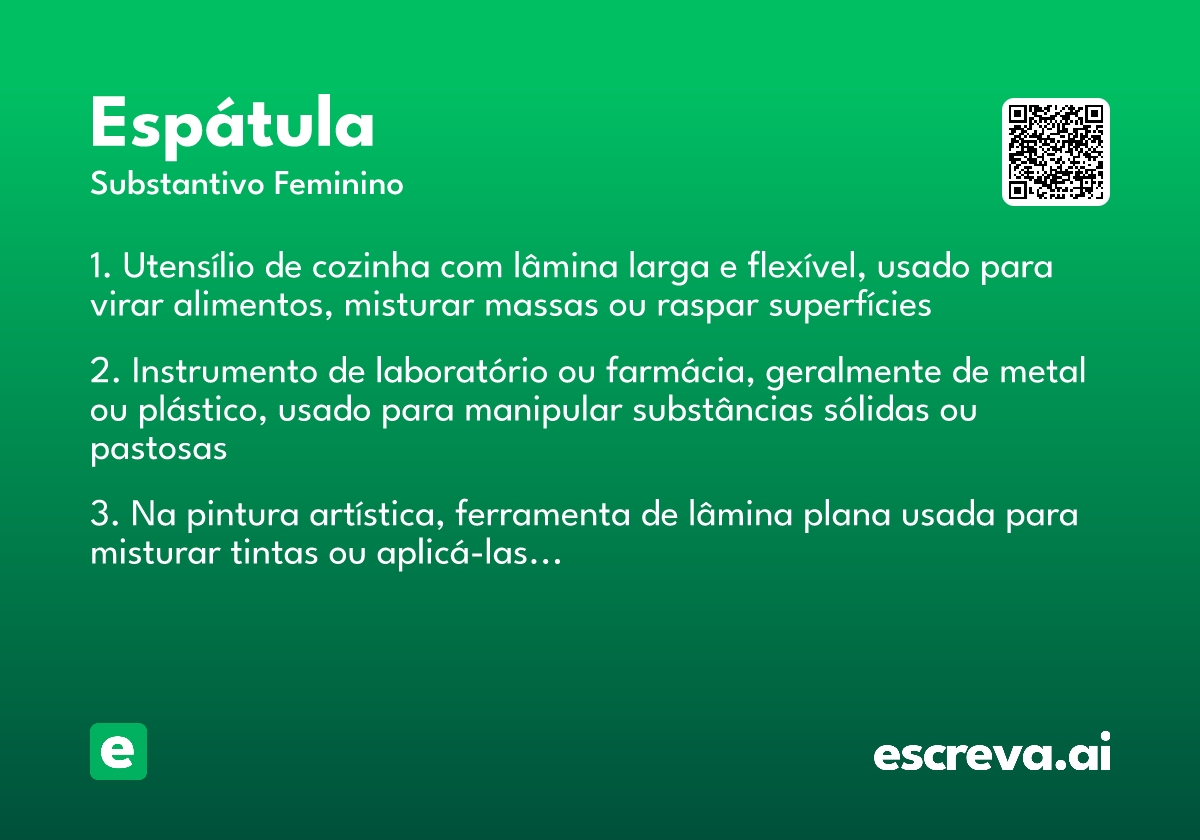 espátula