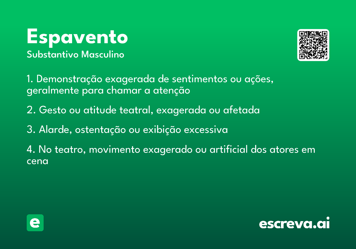 espavento