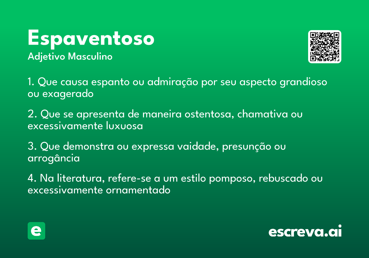 espaventoso