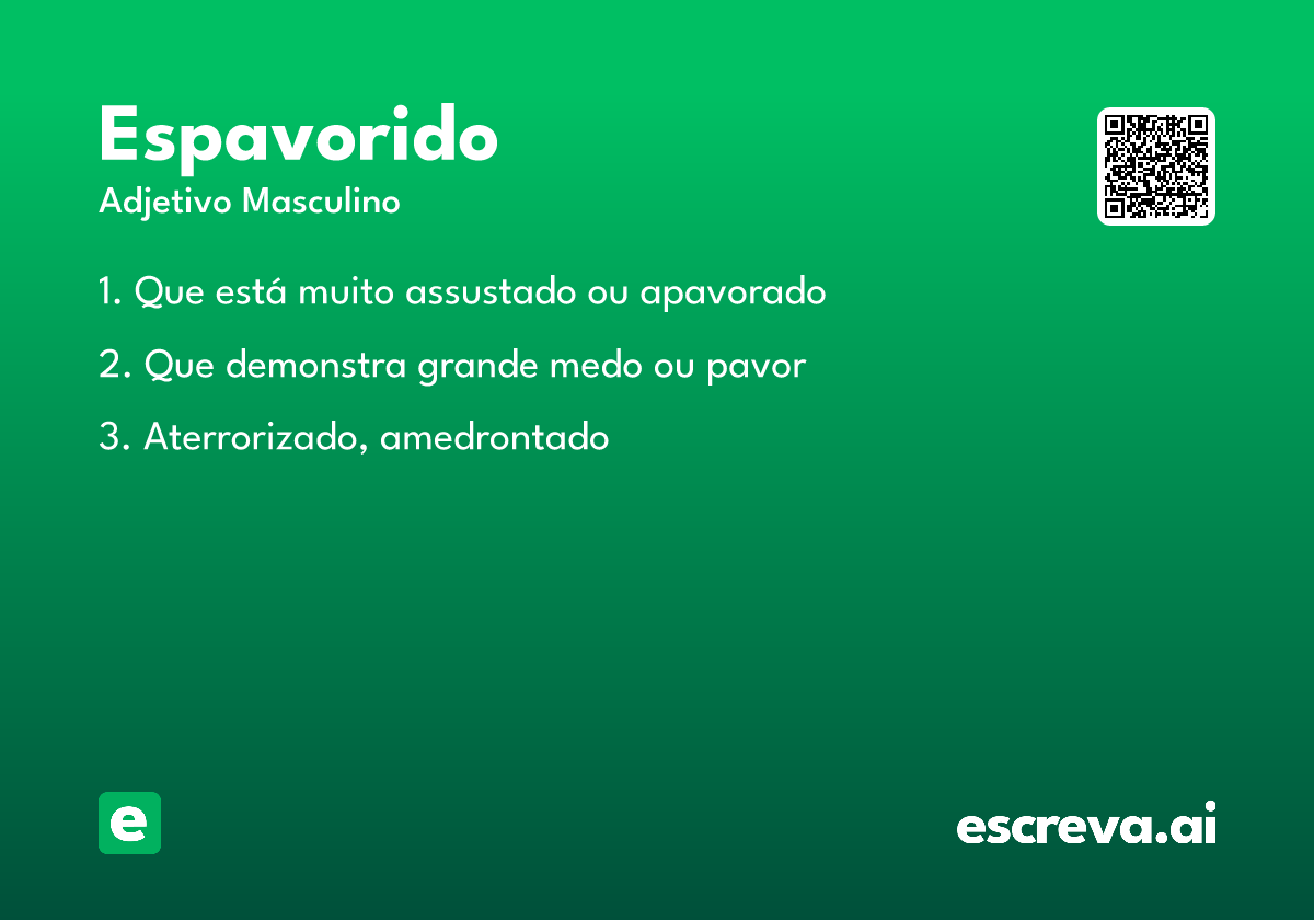 espavorido