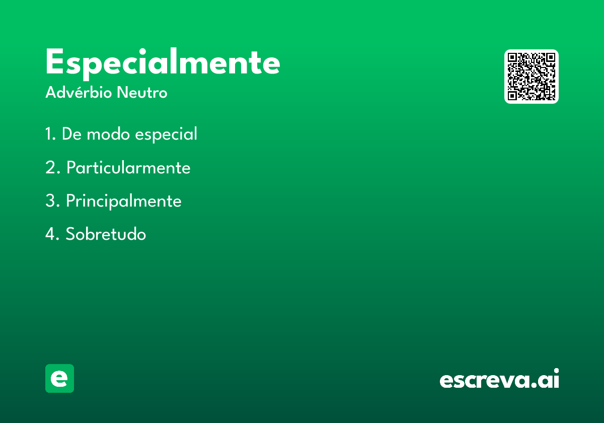 especialmente