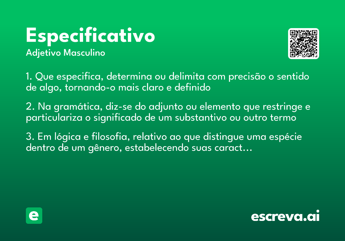 especificativo