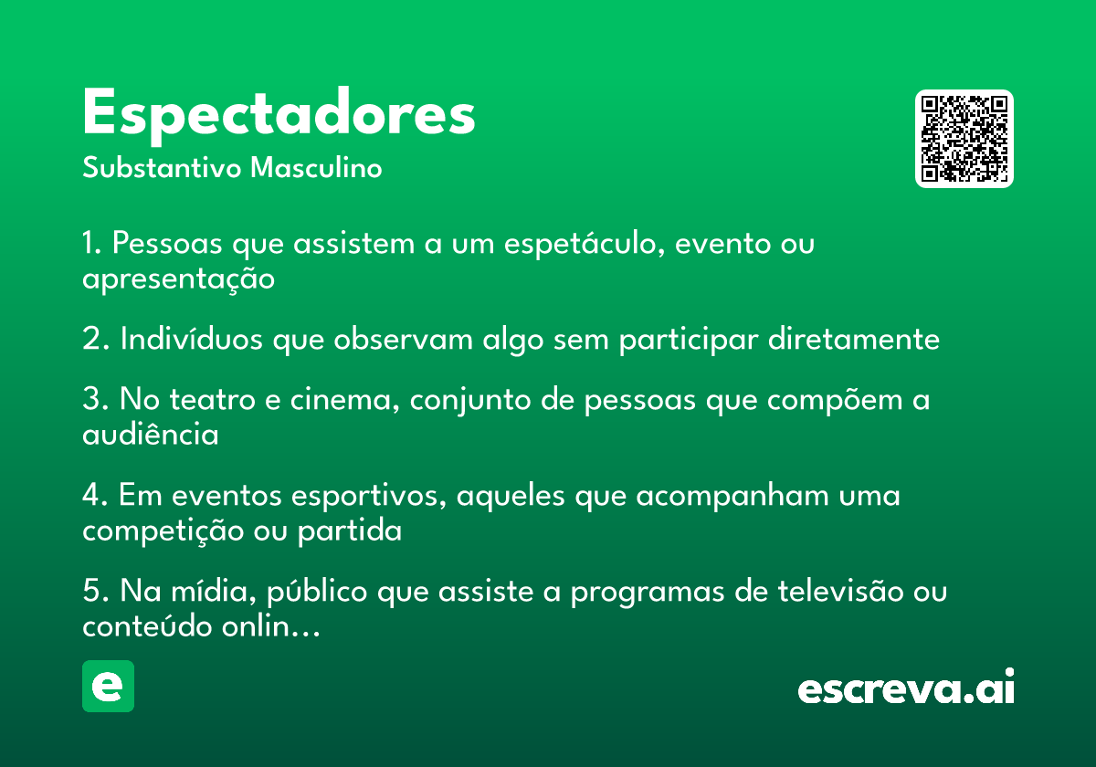 espectadores
