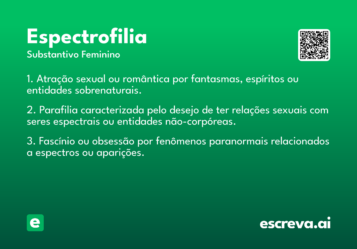 espectrofilia