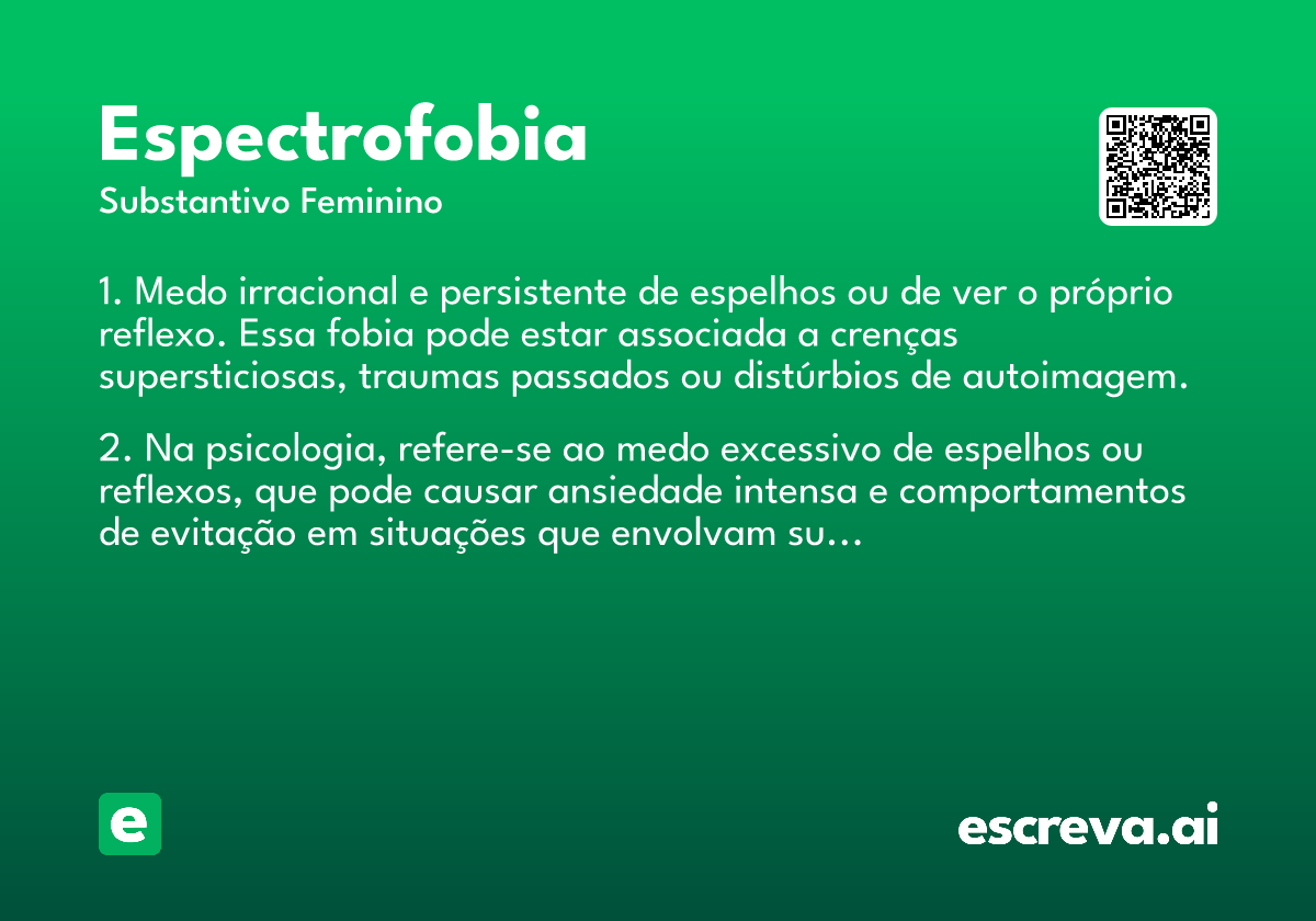 espectrofobia