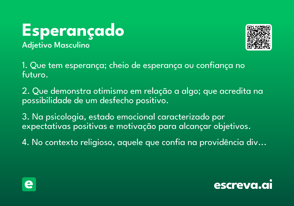 esperançado