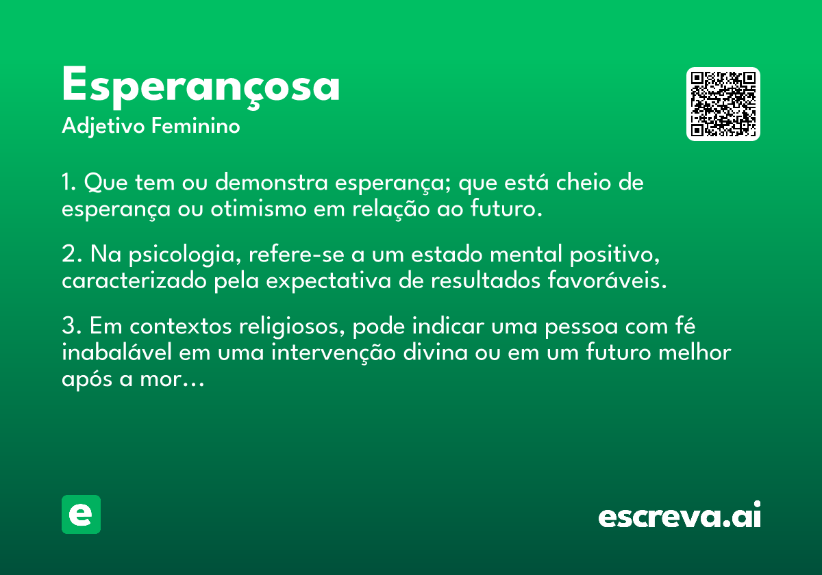 esperançosa