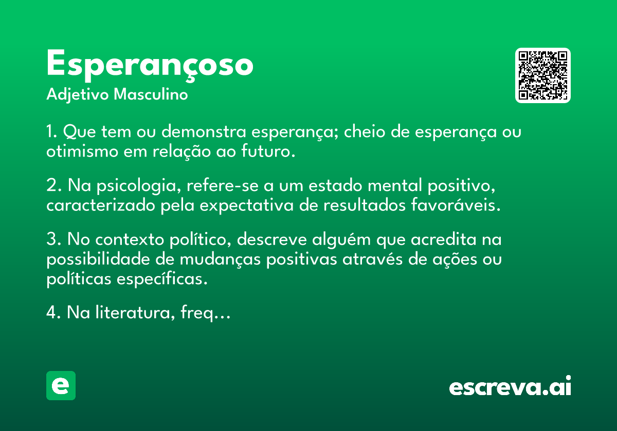 esperançoso