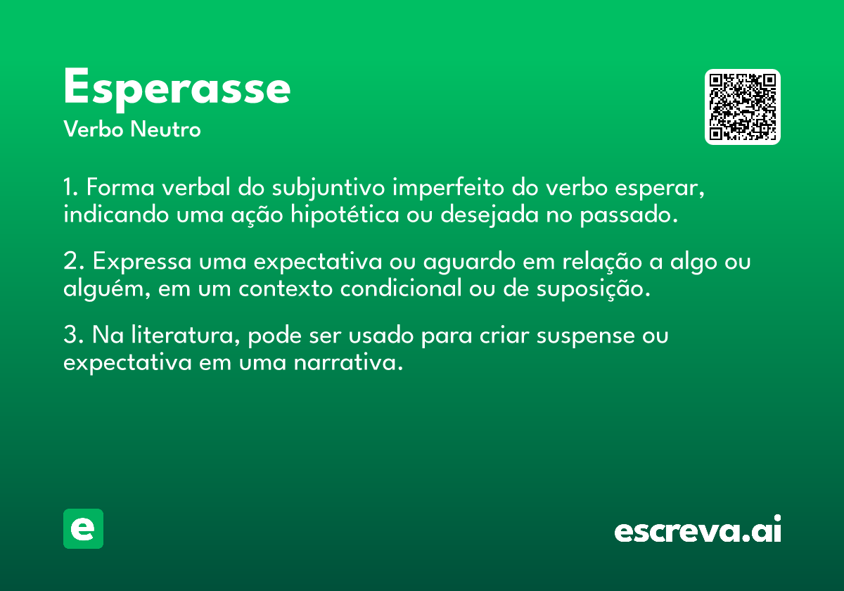 esperasse