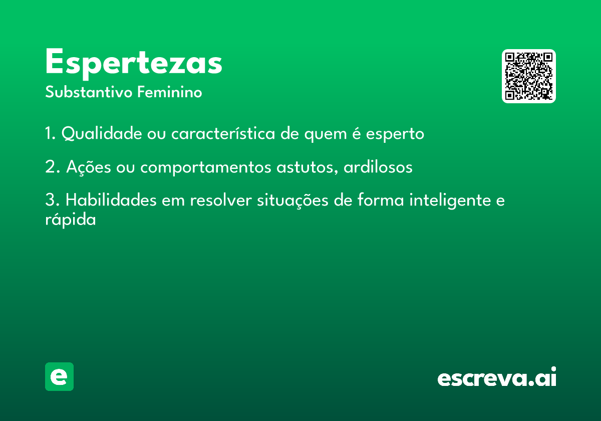 espertezas