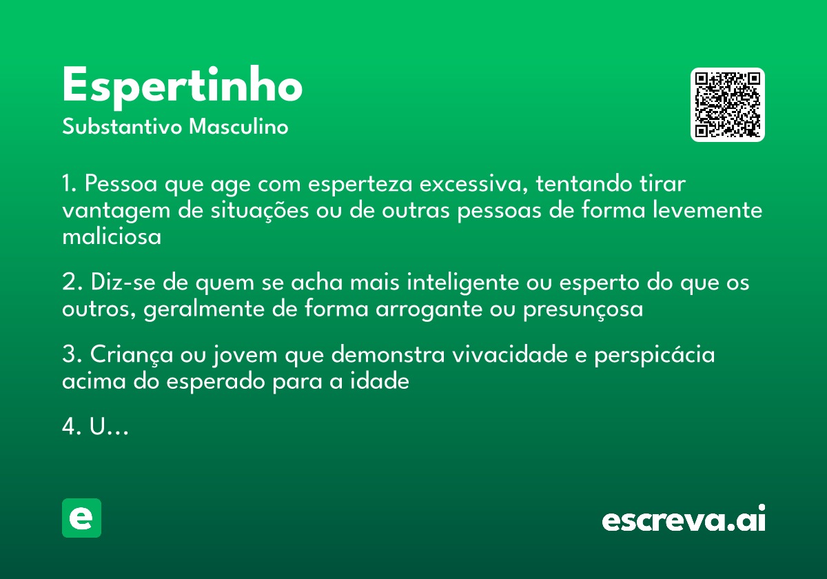 espertinho